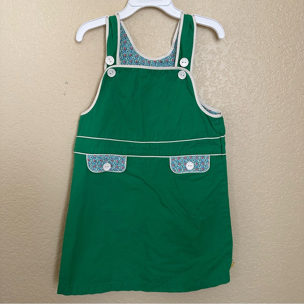 Little bird green pinnie vguc 5/6